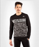 Mikina VENUM Connect Crewneck - Black/dark camo