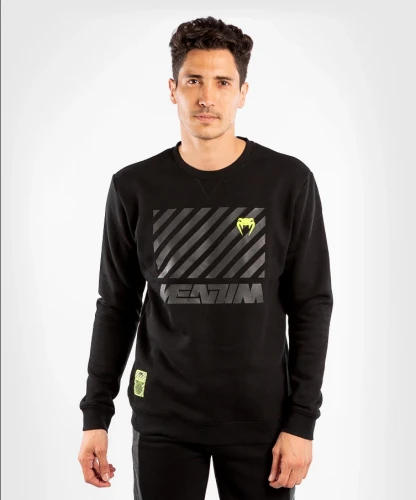 Pánská mikina VENUM Stripe Crewneck - černá