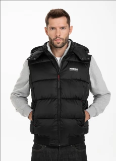 Zimní vesta PitBull West Coast Walpen - černá