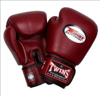 Boxerské rukavice Twins Special BGVL3 - Maroon Red