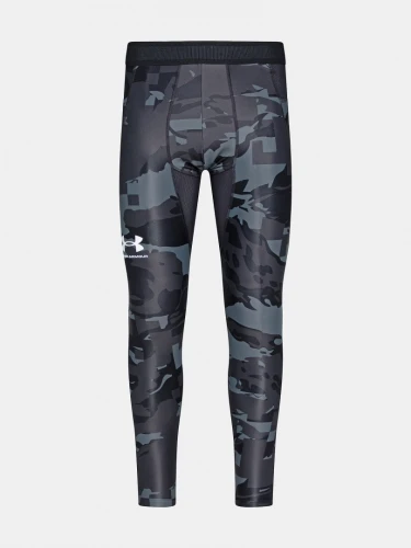 Pánské kompresní legíny Under Armour HG IsoChill Prnt Lgs - černé