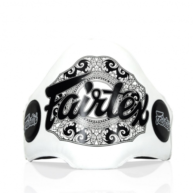 Chránič břicha Fairtex BELLY PAD BPV2 - bílá