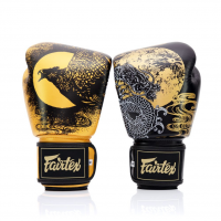 Boxerské rukavice Fairtex Harmony Six - černo/zlaté - LIMITED EDITION