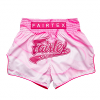 Thai šortky Fairtex BS1914 ALMA - růžové