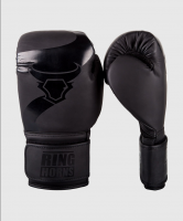 RINGHORNS Boxerské rukavice CHARGER - černo/černé