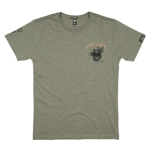 Yakuza Premium Pánské tričko YPS 3207 - olive