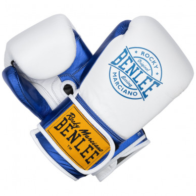 Boxerské rukavice BENLEE METALSHIRE - bílo/modré