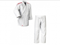 ADIDAS Kimono judo J 650 CONTEST - bílo/červené