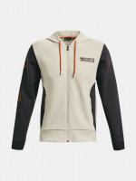 Pánská mikina UNDER ARMOUR SUMMIT KNIT FZ HD - hnědá