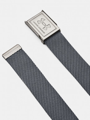 UNDER ARMOUR Pásek M's Webbing - šedý