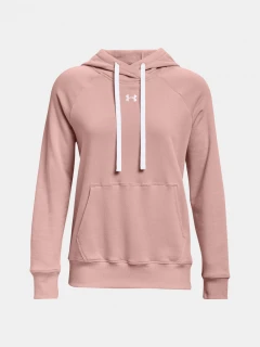 Dámská mikina UNDER ARMOUR Rival Fleece HB - růžová