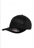 PitBull West Coast Kšiltovka full cap jaquard camo TNT HYBRID - černá