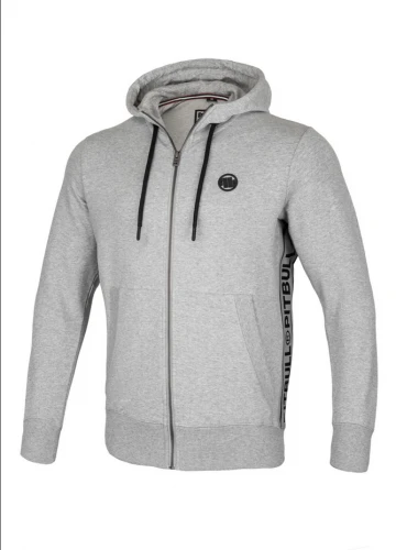 PitBull West Coast Pánská mikina KPZ French Terry Reno - šedá