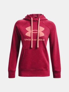 Dámská mikina UNDER ARMOUR Rival Fleece Logo - růžová