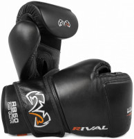 Boxerské rukavice RIVAL RB50 INTELLI-SHOCK COMPACT - černé