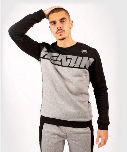 Mikina VENUM Connect Crewneck - Black/Dark heather Grey