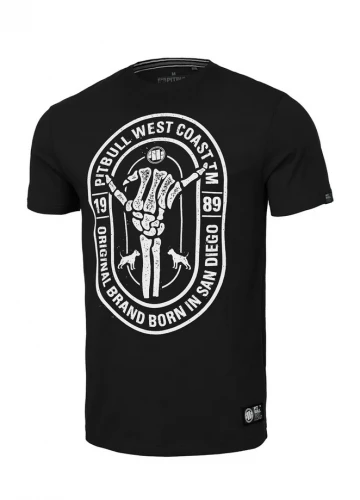 PitBull West Coast Triko Keep Rolling 22 - černé