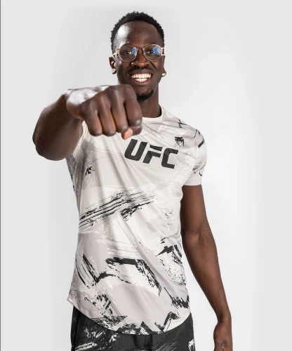 Funkční triko VENUM UFC Authentic Fight Week 2.0 Dry Tech - bílé