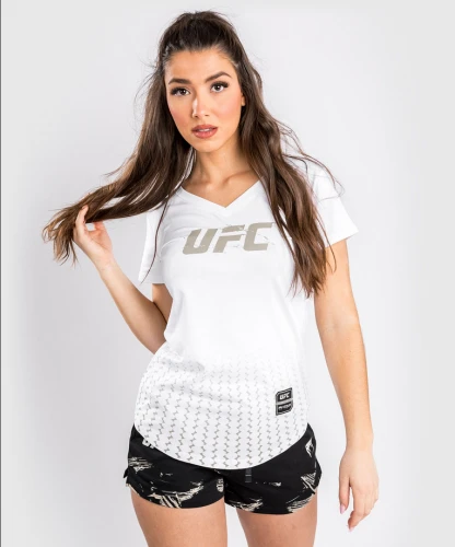 Dámské tričko VENUM UFC Authentic Fight Week 2.0 - bílé