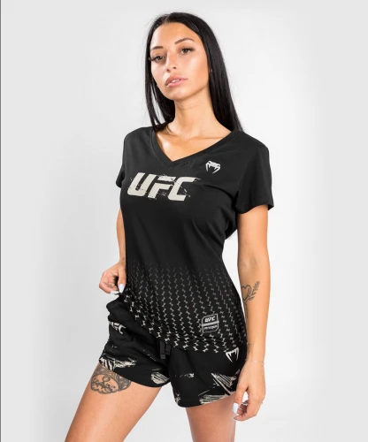 Dámské tričko VENUM UFC Authentic Fight Week 2.0 - černé