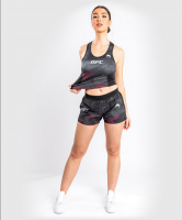Dámské šortky VENUM UFC Authentic Fight Week 2.0 - černo/červené