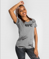 Dámské tričko VENUM UFC Authentic Fight Week 2.0 - šedé