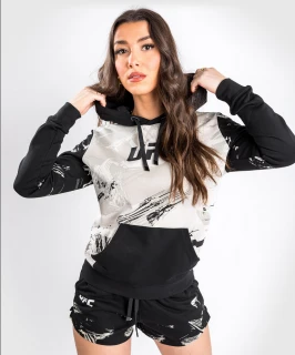 Dámská mikina VENUM UFC Authentic Fight Week 2.0 - bílo/černá