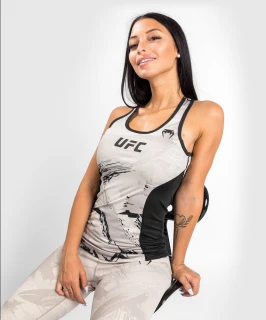 Dámské tílko VENUM UFC Authentic Fight Week 2.0 - bílo/černé