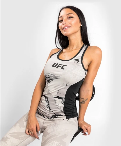 Dámské tílko VENUM UFC Authentic Fight Week 2.0 - bílo/černé