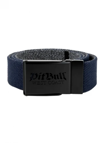 Pásek PITBULL WEST COAST Old Logo - tmavě modrý