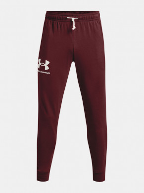 Pánské tepláky UNDER ARMOUR RIVAL TERRY JOGGER - červené