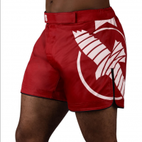 Fight Šortky Hayabusa Icon Mid-Length - červené