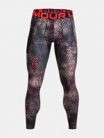 Under Armour Kompresní legíny UA HG Armour Prtd - černo/červené