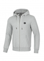 PitBull West Coast KPZ mikina Small Logo - šedá