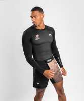 Rashguard VENUM REORG s Dl. rukávem - černý