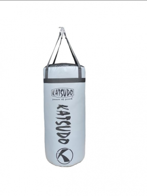 Boxovací pytel KATSUDO PRO BOXING 100x50 cm - šedivý