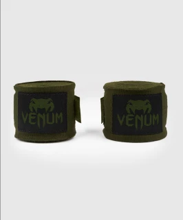 Boxerské bandáže značky VENUM KONTACT - 4,5 m Khaki/Black