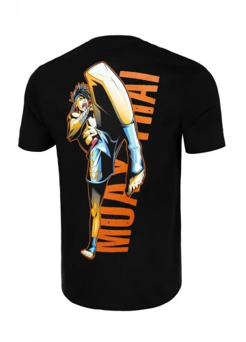 PitBull West Coast Triko Muay Thai Champions - černé