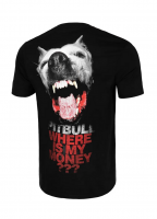 PitBull West Coast Triko Where Is My Money  - černé