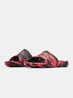 Pantofle UNDER ARMOUR UA M Locker - černo/červené