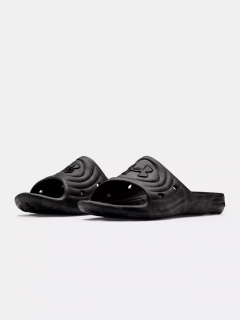 Pantofle UNDER ARMOUR UA M Locker - černé