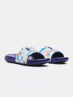 Pantofle UNDER ARMOUR W Ansa Graphic - bílé