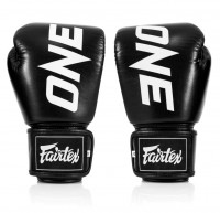 Fairtex Boxerské rukavice ONE Limited - černé