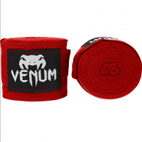 Boxerské bandáže značky VENUM KONTACT - 4,5 m - červené