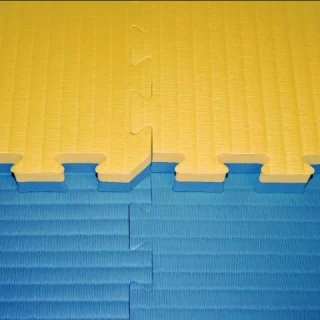 Tatami puzzle 3 cm - žluto/modré