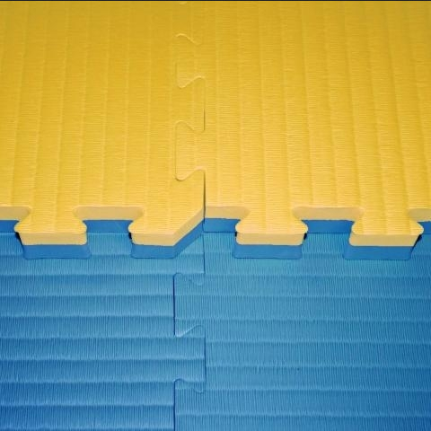Tatami puzzle 3 cm - žluto/modré