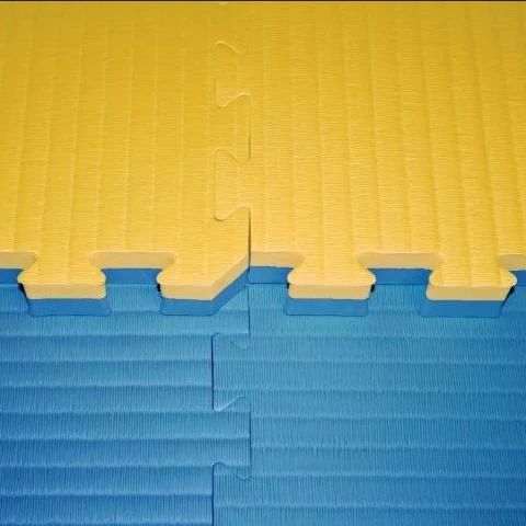 Tatami puzzle 3 cm - žluto/modré