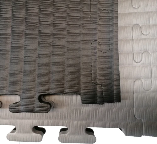 Tatami puzzle 3 cm černo-šedá II