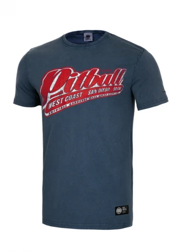 PitBull West Coast Triko Brand - modré