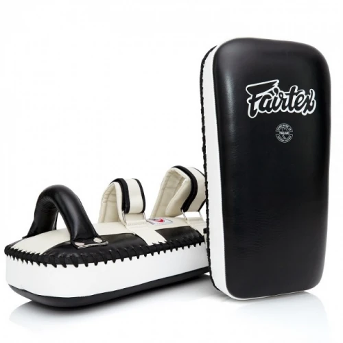Thajské bloky Fairtex KPL2 - černobílá